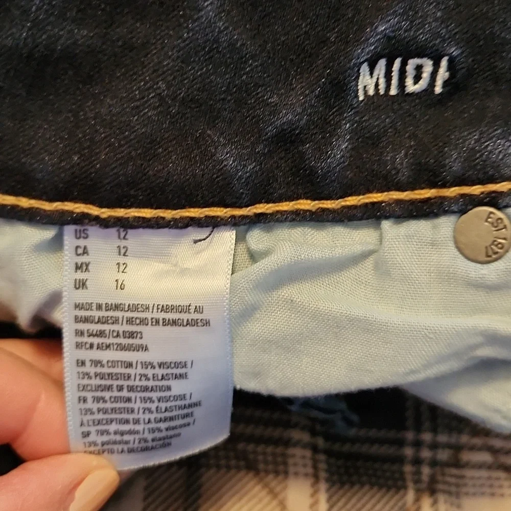 American Eagle Jean Shorts, 12 - Picture 3 of 3